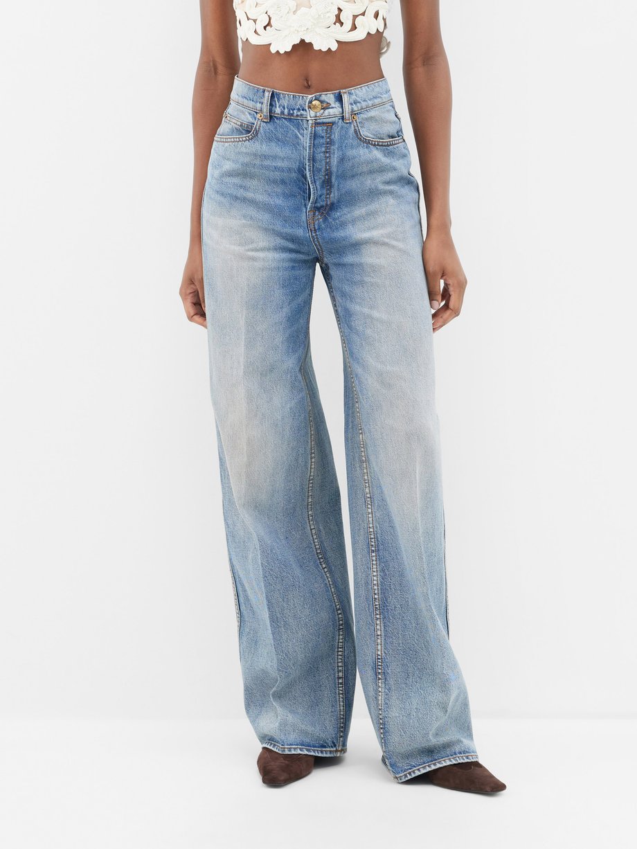 Blue Luminosity wide-leg jeans | Zimmermann | MATCHESFASHION UK
