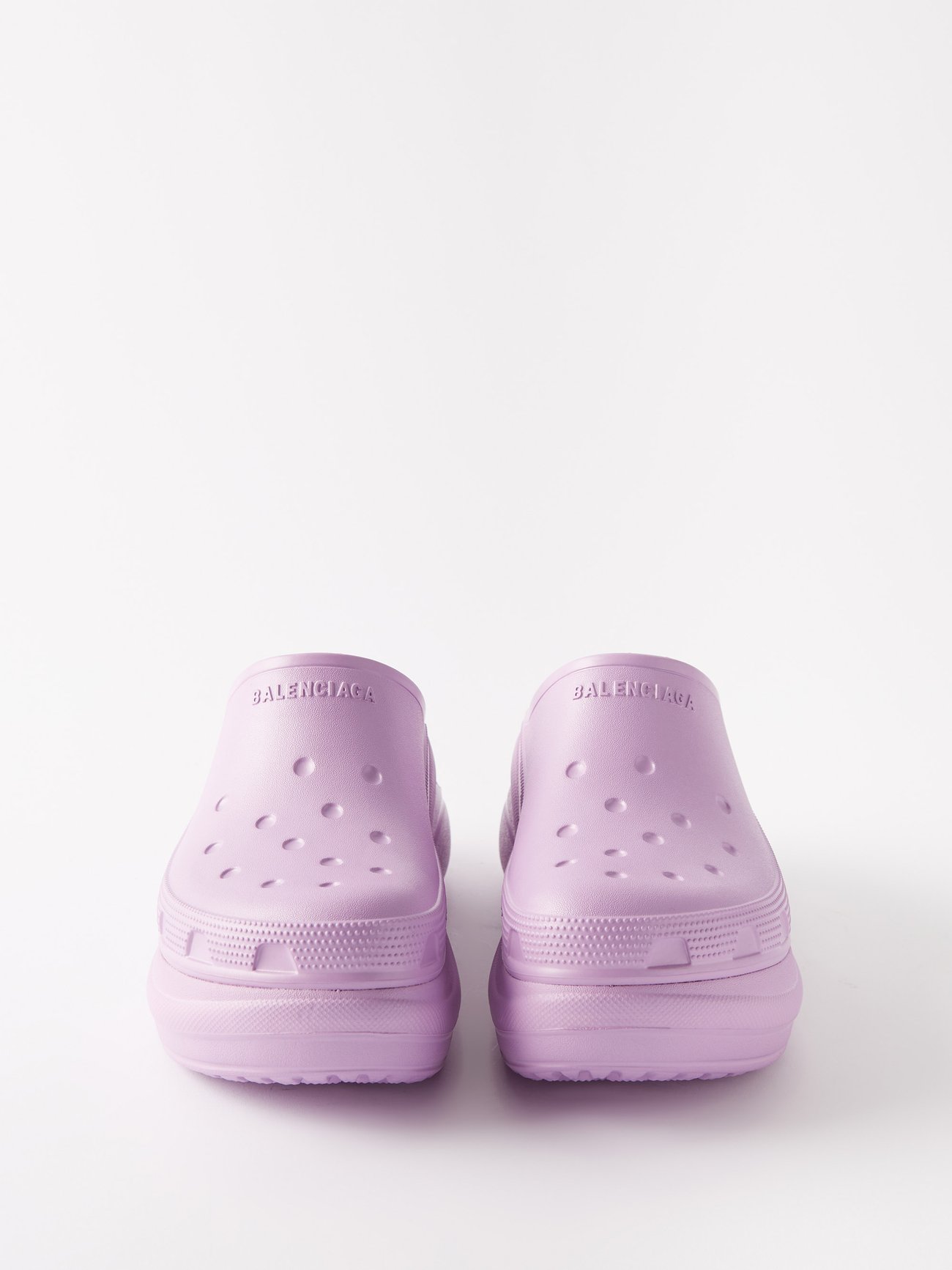 Balenciaga hot sale platform crocs