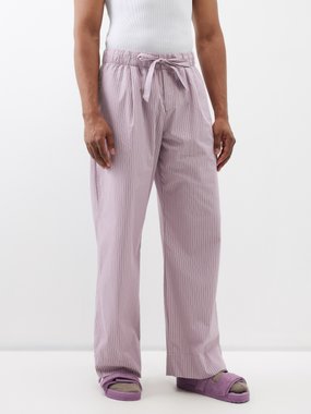 Birkenstock x Tekla Birkenstock Oversized organic-cotton pyjama trousers