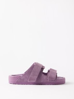 Birkenstock x Tekla Tekla Uji shearling-lined suede sandals