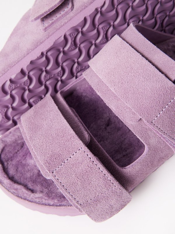 Birkenstock x Tekla (Tekla) Uji shearling-lined suede sandals
