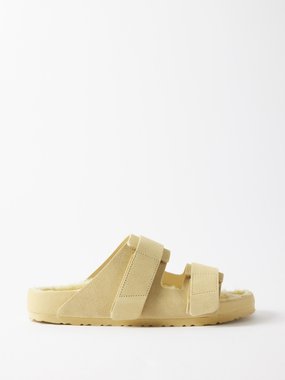 Birkenstock x Tekla Birkenstock Uji shearling-lined suede sandals