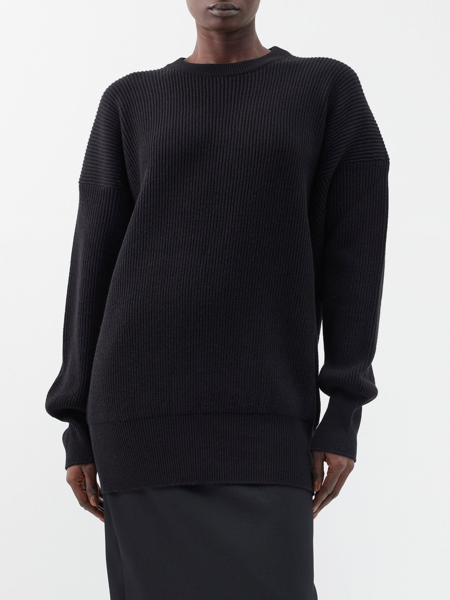 The Row Edmonton ribbed cashmere sweater