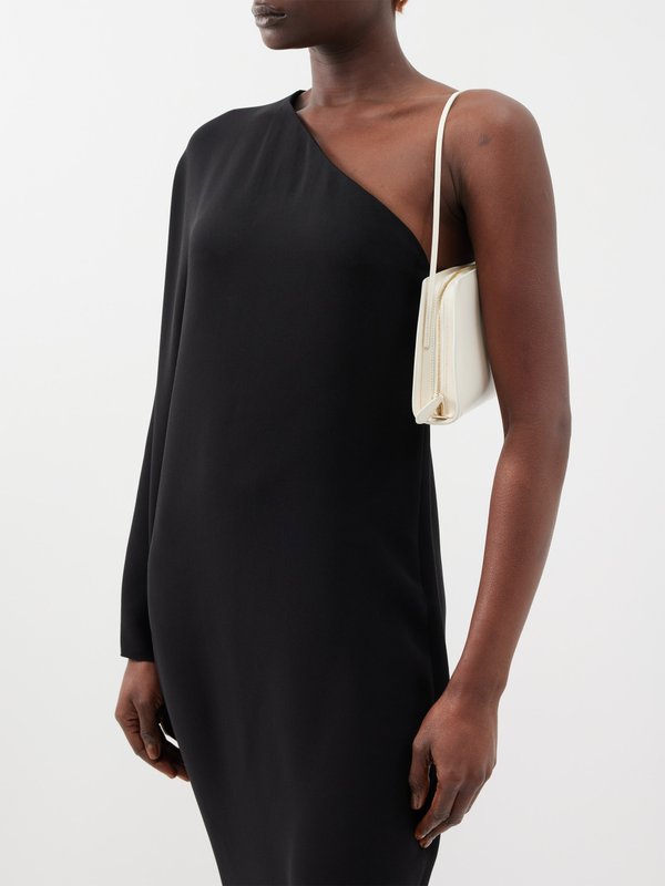 The Row Mono one-shoulder silk gown