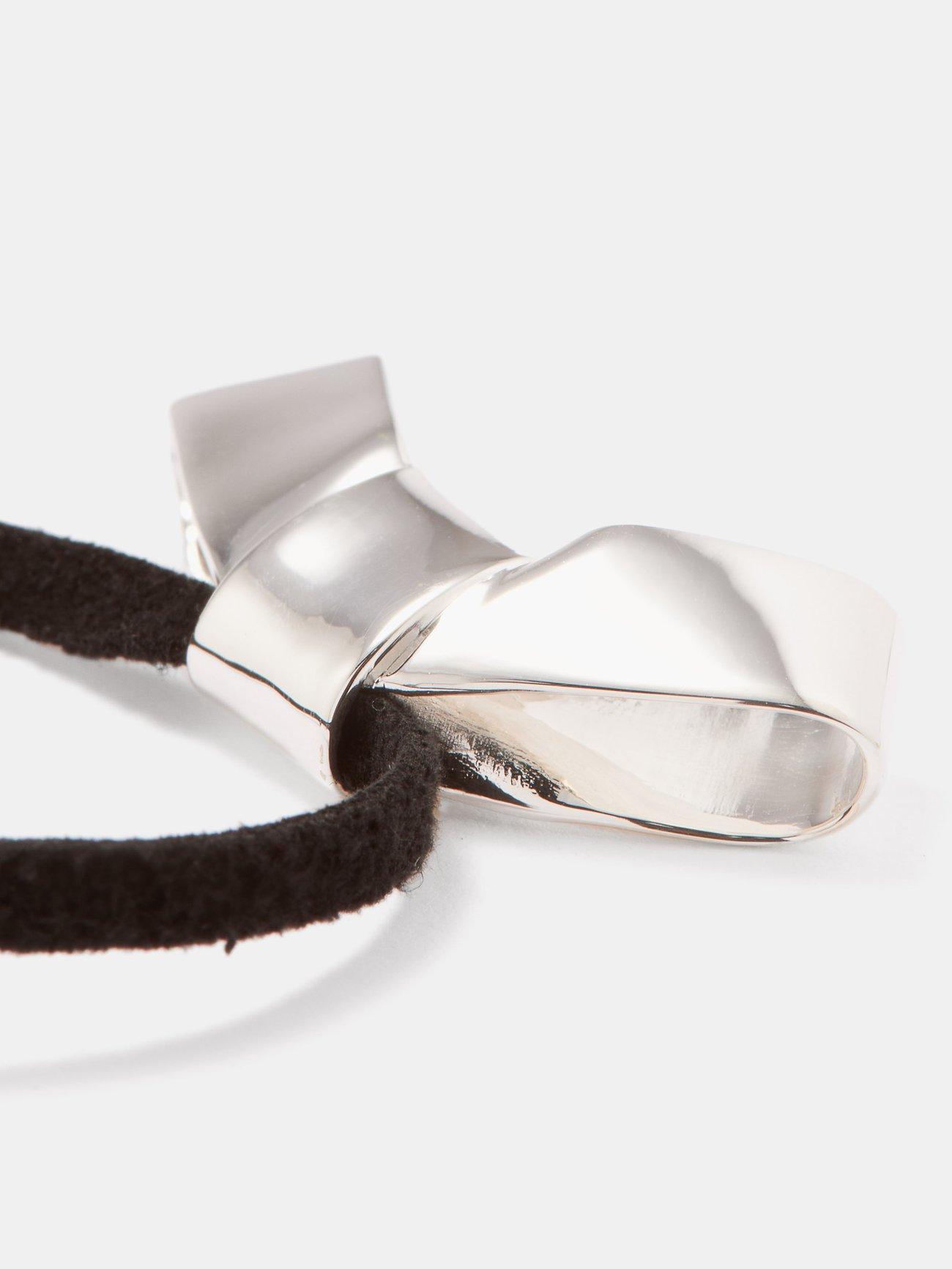 Silver Cravat petite sterling-silver necklace | Annika Inez