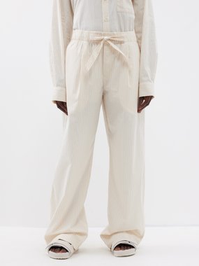 Birkenstock x Tekla Tekla Pantalon de pyjama en coton biologique oversize
