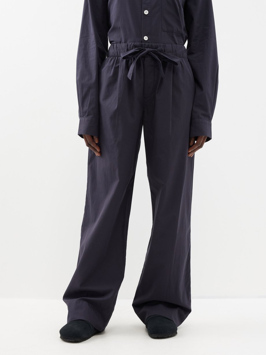 Birkenstock x Tekla Pantalon de pyjama oversize en coton biologique