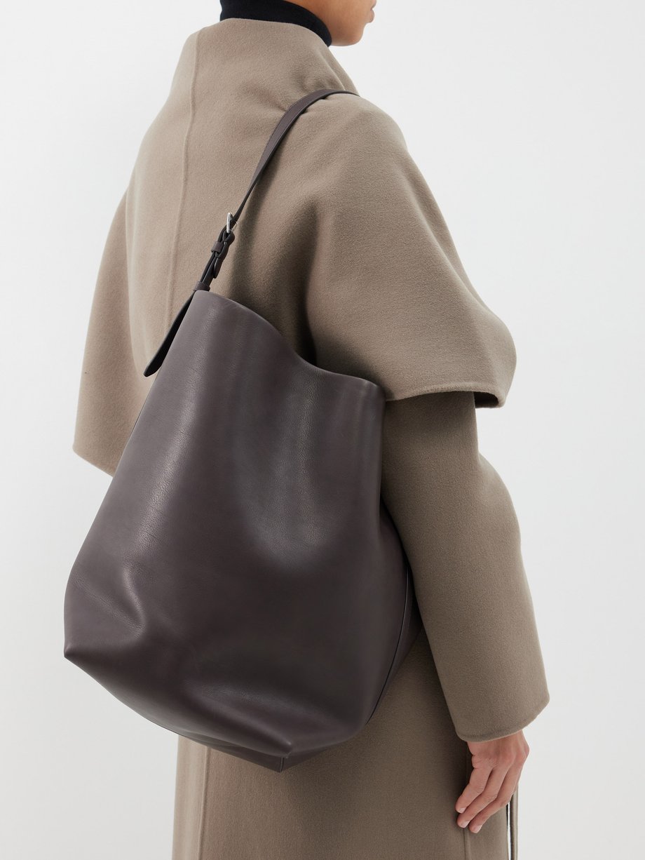 Brown Park large leather tote bag | The Row | MATCHESFASHION UK