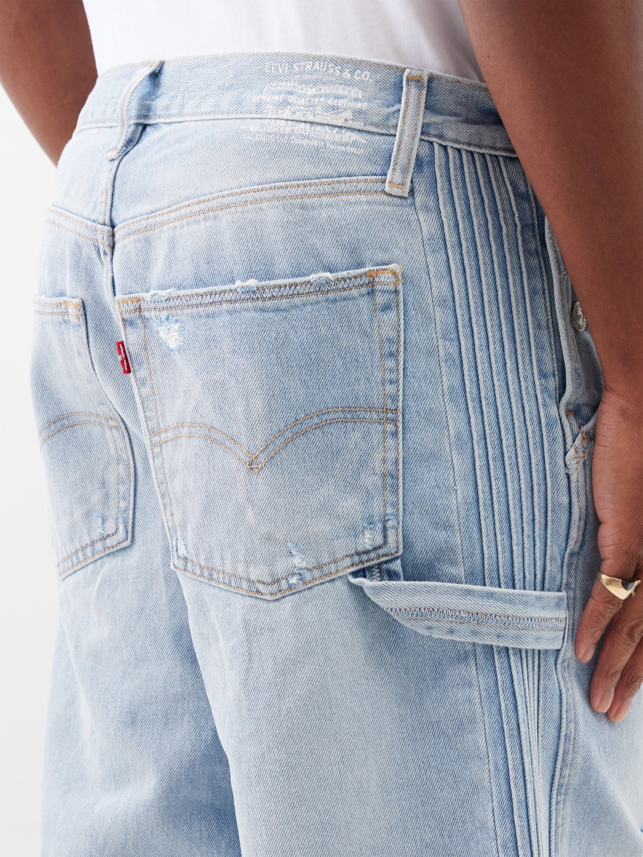 ERL Four-Pocket Denim Shorts