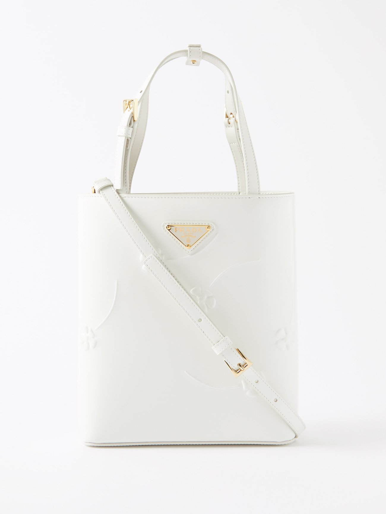 Prada Prada Monochrome Saffiano leather bag - White