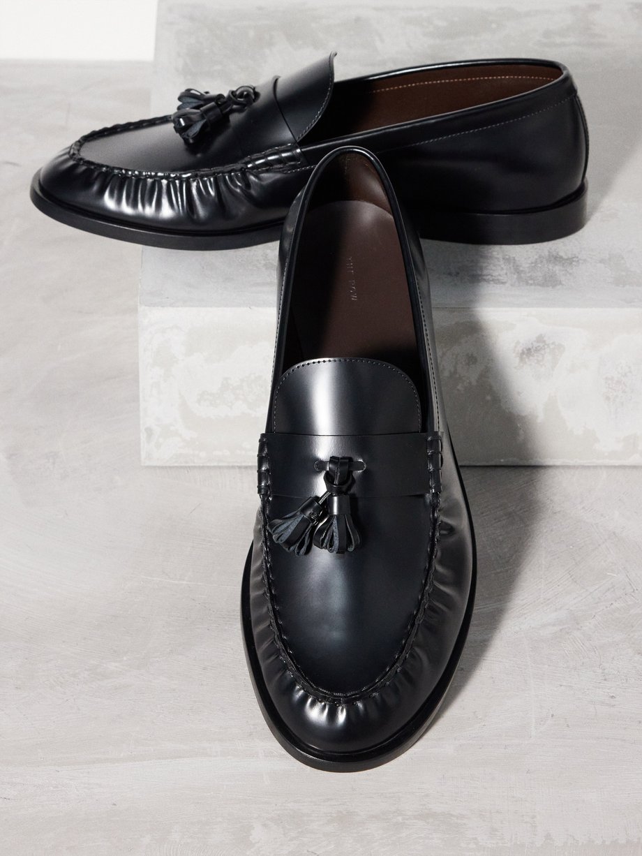 The Row Tasselled leather loafers