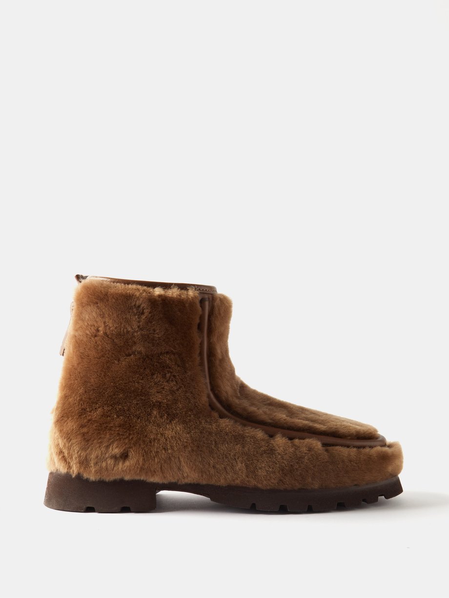 Shearling ankle cheap boots uk