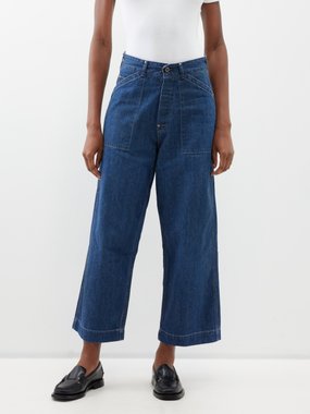 Chimala Selvedge cropped jeans