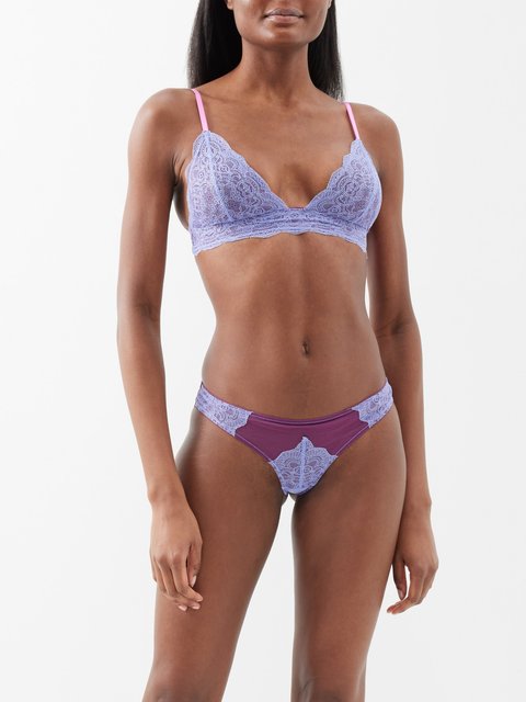Dioni Plunge Underwired Bra  By Agent Provocateur New In