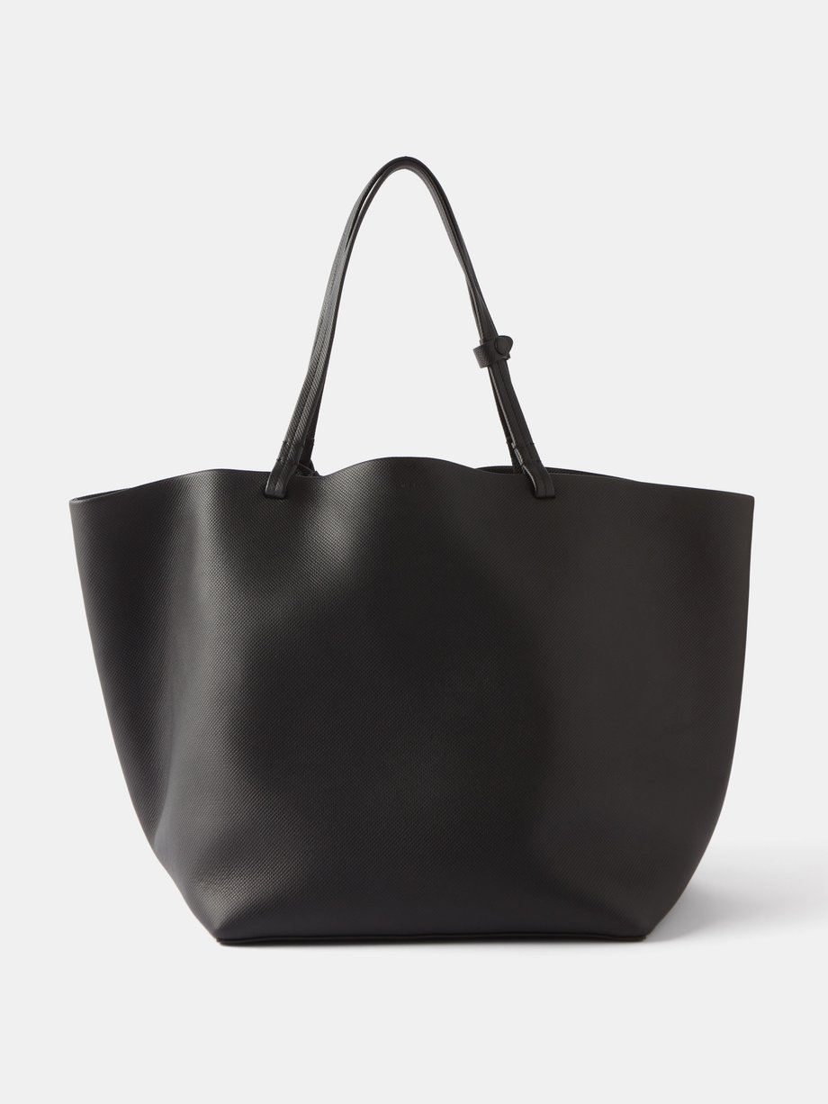 Black Park XL grained-leather tote bag | The Row | MATCHES UK