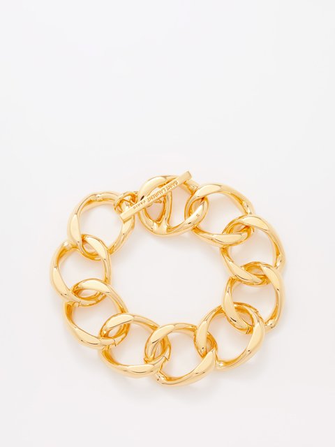 Gold B-logo bracelet | Balenciaga | MATCHES UK