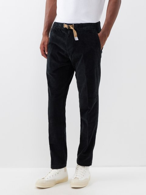Corduroy pants tapered in O-shape - brown | Trousers | MARC O'POLO
