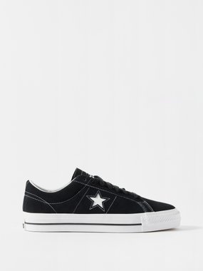 Converse One Star Pro suede trainers