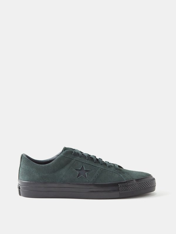 Converse One Star Pro suede trainers