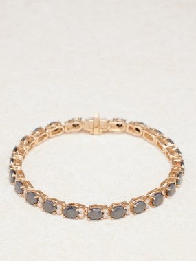 Rainbow K Riviere diamond & 14kt gold bracelet