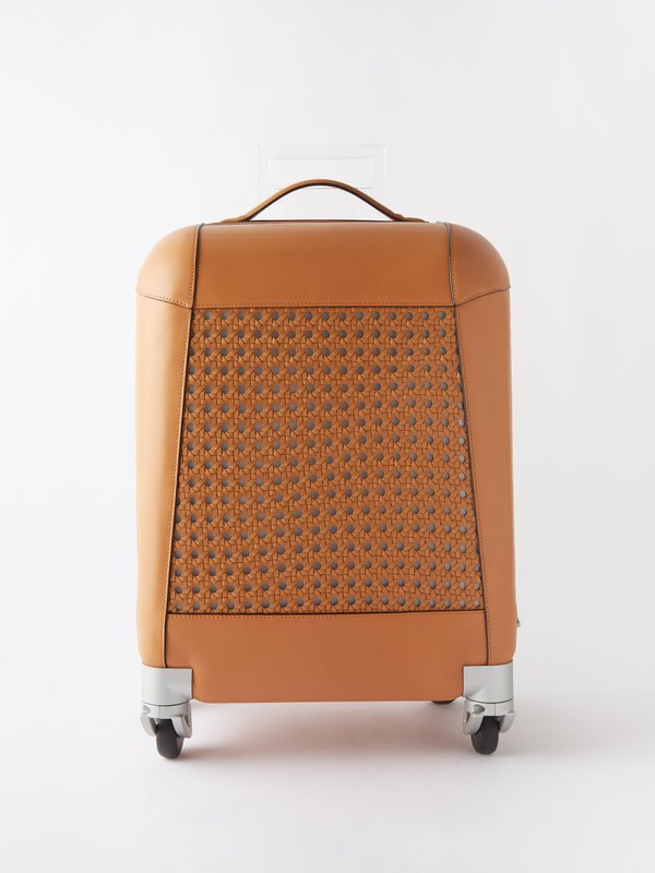 Aviteur Leather carry-on suitcase