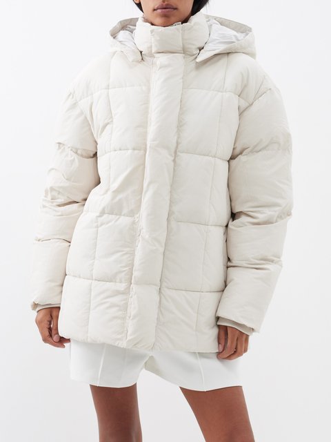 Chalet Oslo puffer vest in white - The Upside