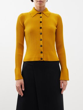 Proenza Schouler Midweight ribbed-knit cardigan