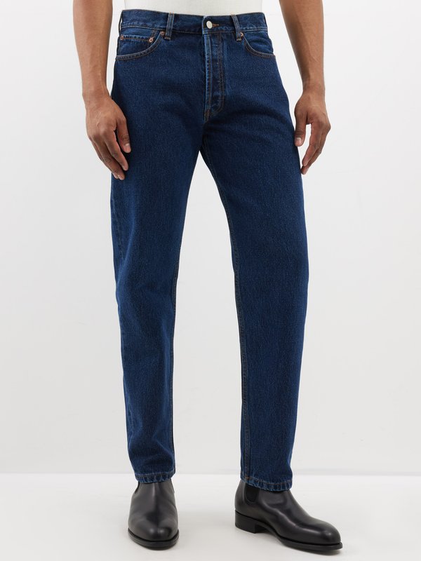 Thom Sweeney Five-pocket slim-leg jeans