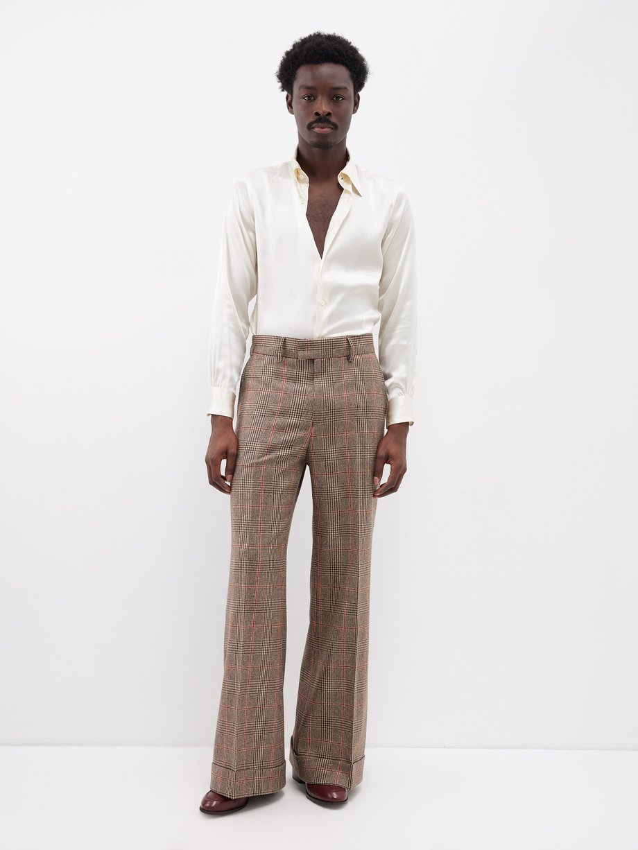 Ben Cobb x Tiger of Sweden Dario checked wool-blend suit trousers