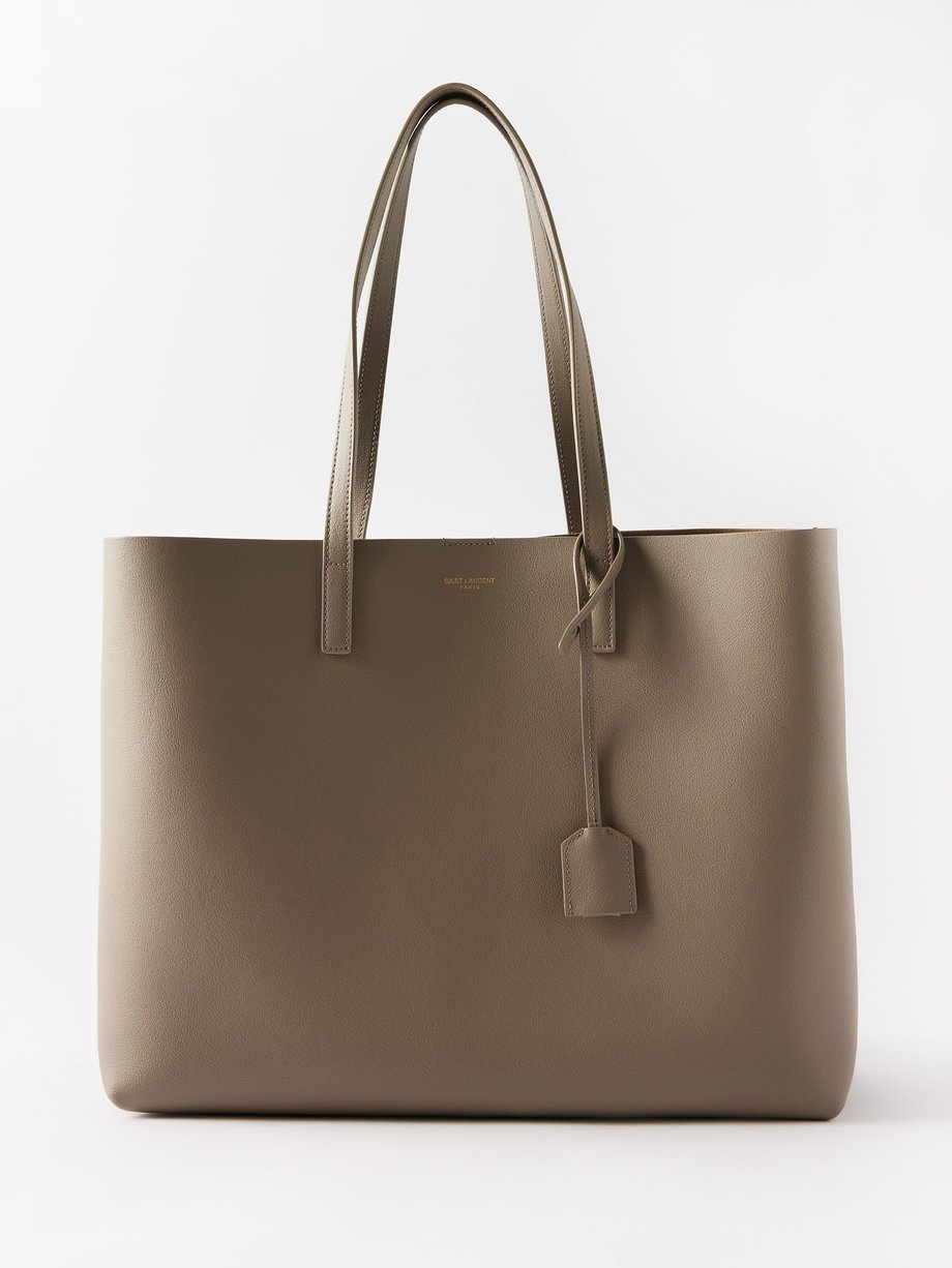 Brown Shopping leather tote bag | Saint Laurent | MATCHESFASHION US