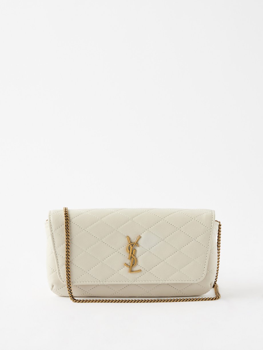 Saint Laurent Mini Gaby Quilted Leather Crossbody