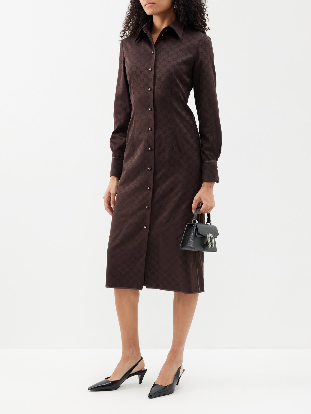 gg jersey jacquard dress｜TikTok Search