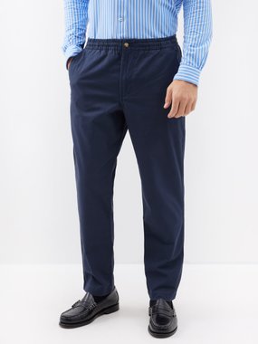 Polo Ralph Lauren Prepster flat-front cotton-blend trousers