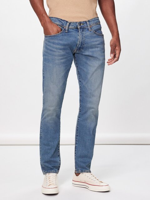 Blue Dixon stretch-denim straight-leg jeans | Polo Ralph Lauren 
