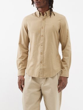 Polo Ralph Lauren Dobby slim-fit cotton shirt