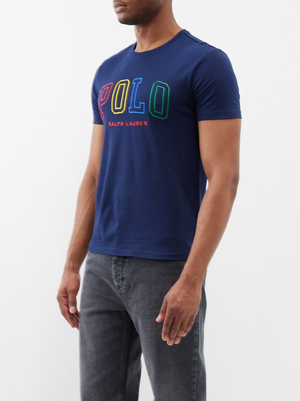Polo Ralph Lauren Logo-embroidered cotton T-shirt
