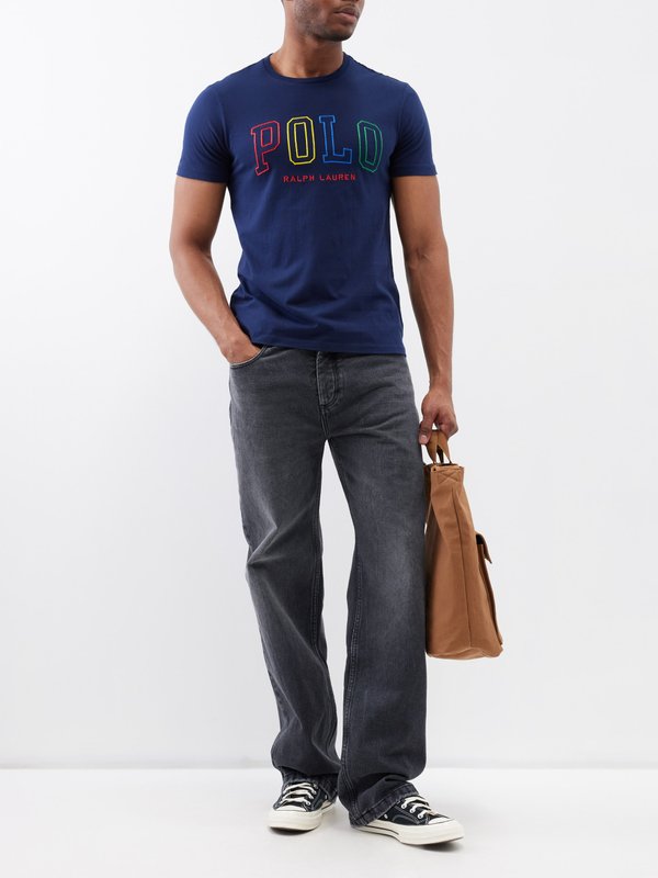 Polo Ralph Lauren Logo-embroidered cotton T-shirt
