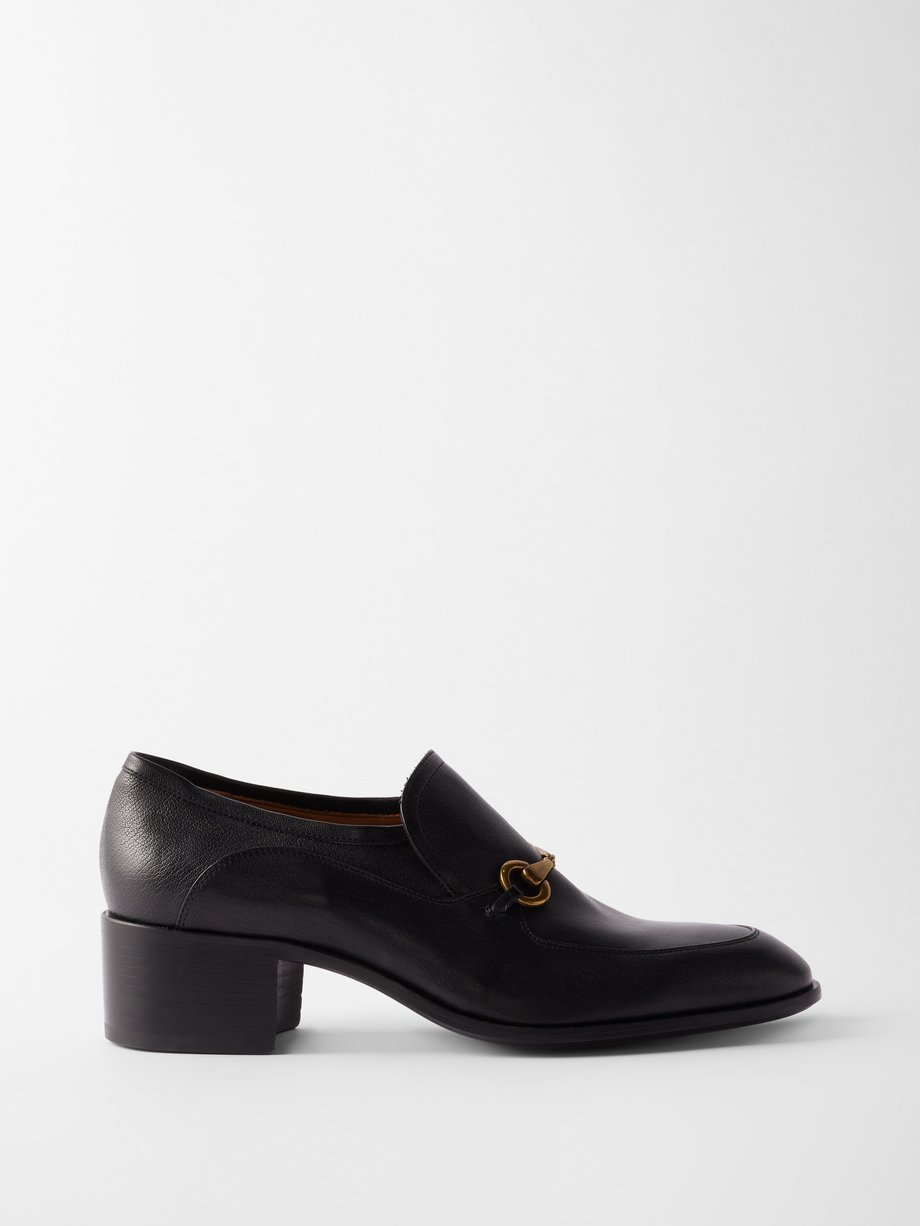 Black Byron leather loafers | Ben Cobb x Tiger of Sweden | MATCHES UK