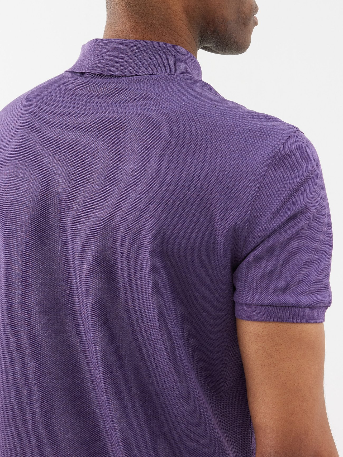 Ralph Lauren Purple Label Men Bright Green Embroidered Cotton Piqué Polo  Shirt