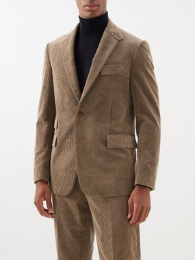 Ralph Lauren Purple Label Kent cotton-corduroy suit jacket
