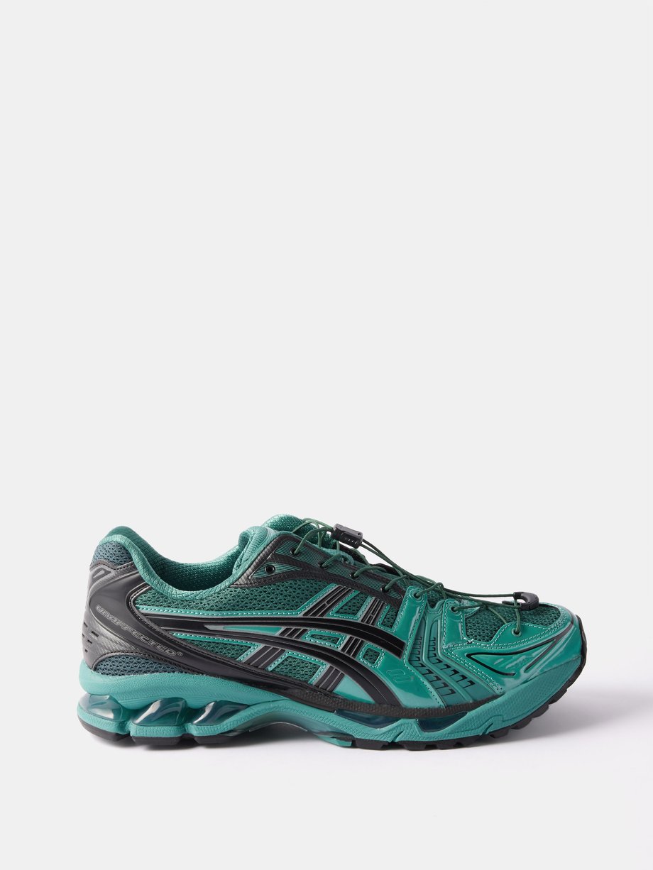 ASICS X UNAFFECTED (Asics) GEL-Kayano 14 faux-leather and mesh trainers
