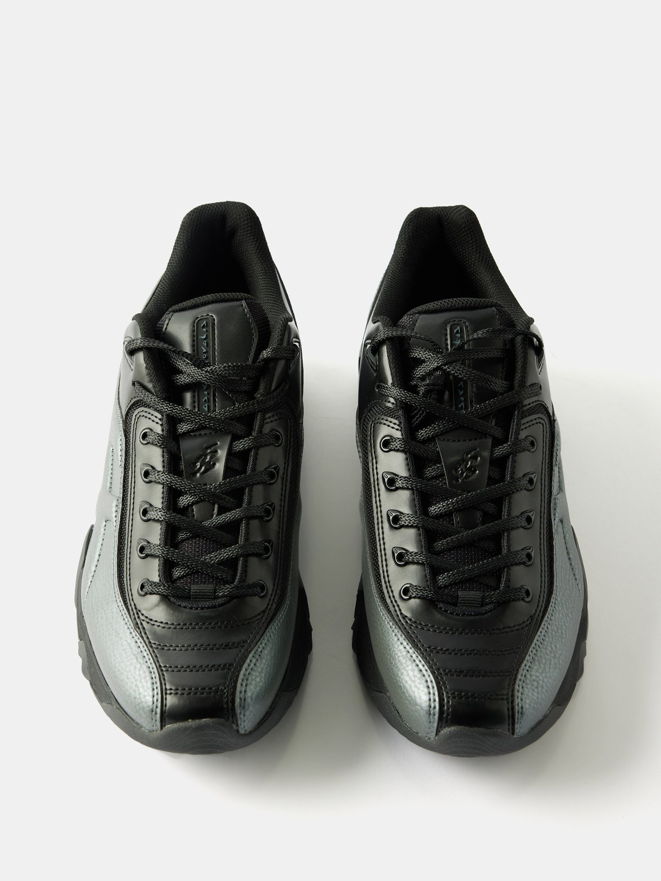 Black Gel-Teremoa faux-leather trainers | Asics | MATCHESFASHION US