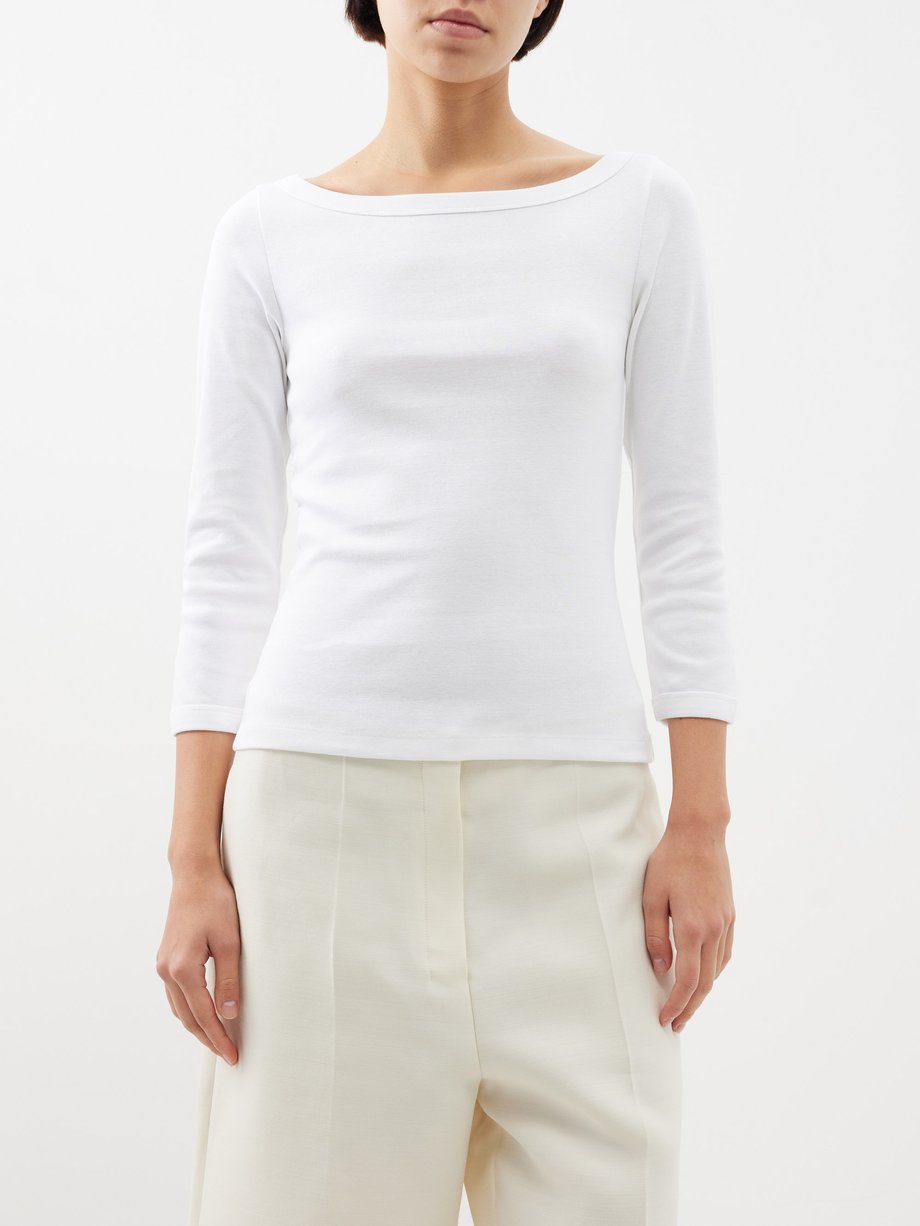 FLORE FLORE Steffi organic-cotton long-sleeved T-shirt