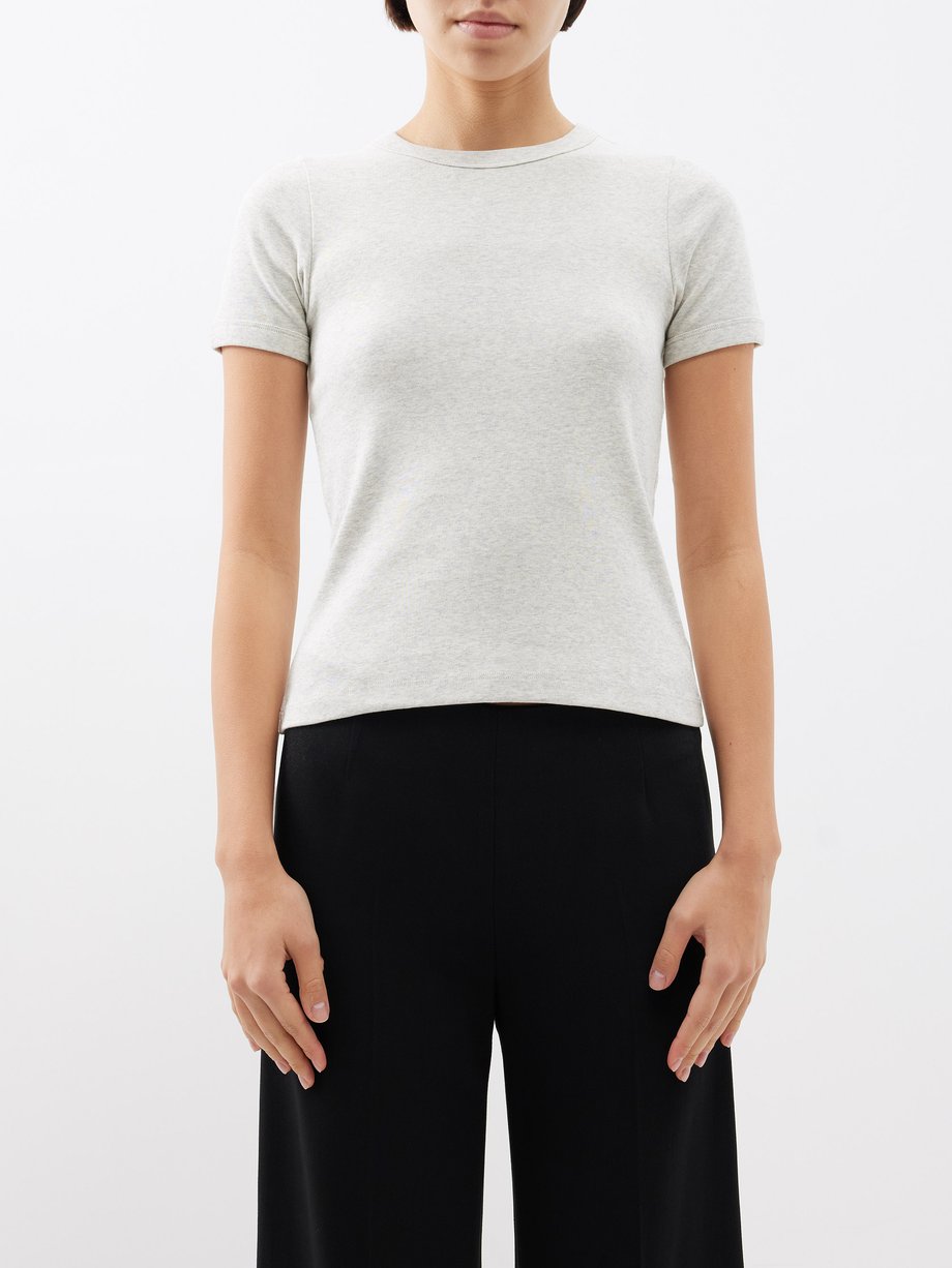Grey Car organic-cotton T-shirt | FLORE FLORE | MATCHES UK