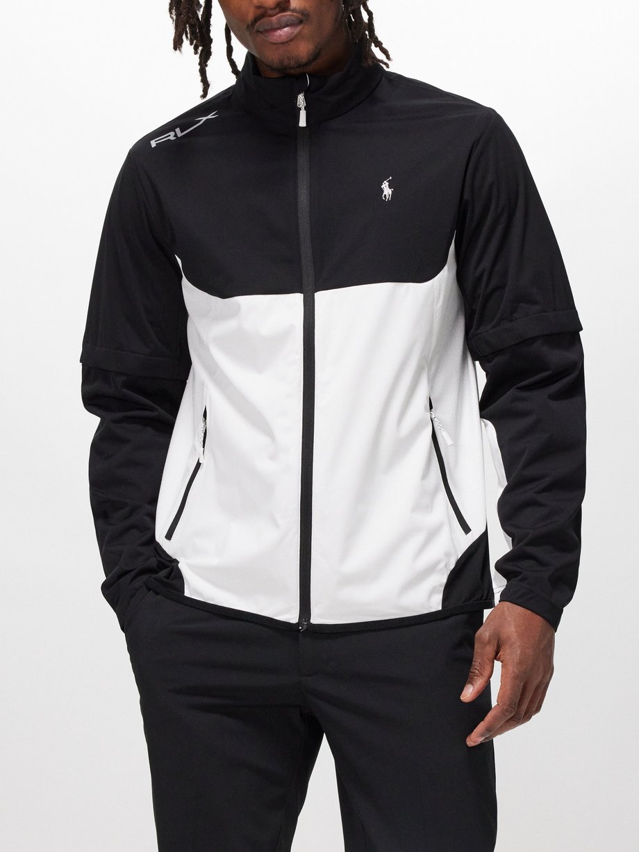 Black Convertible water-repellant jacket | Polo Ralph Lauren | MATCHES AU
