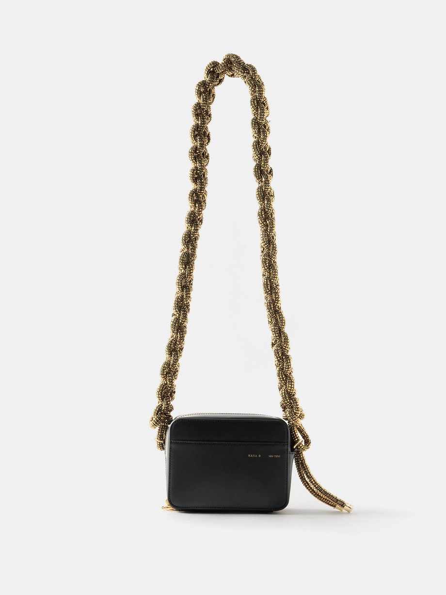 Kara Black Camera Chain Bag