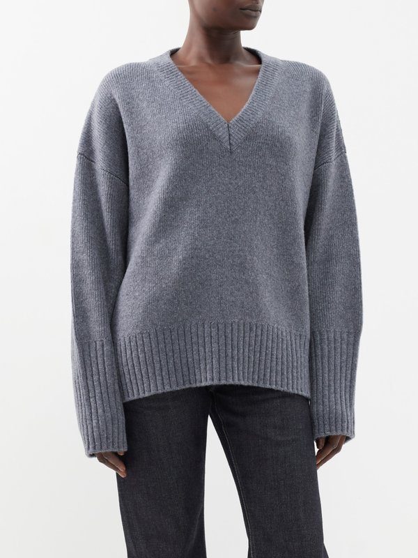 Citizens of Humanity Ana V-neck wool-blend sweater