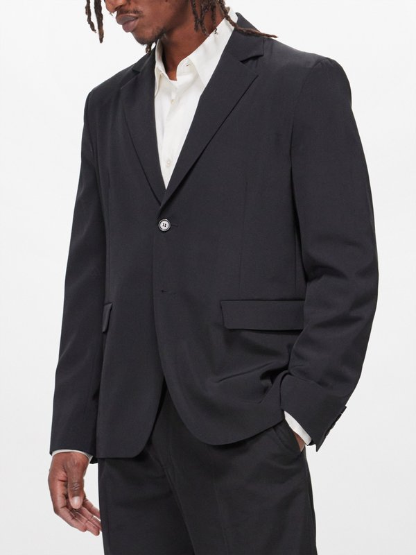 Acne Studios Jantiber single-breasted twill suit jacket