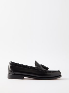 G.H. BASS Weejuns Heritage Larkin leather loafers