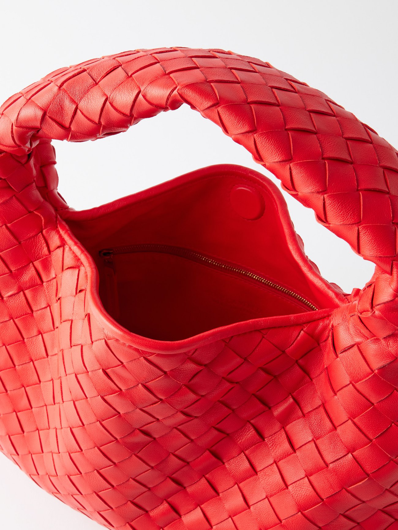 Bottega Veneta Mini Loop Red - Designer WishBags